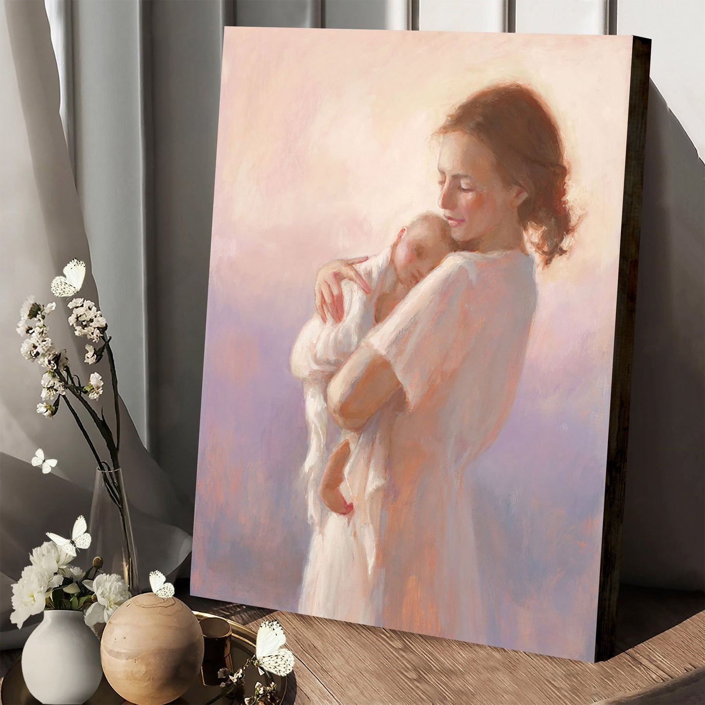 Sunrise For A New Life Canvas Wall Art - Gift For Mom