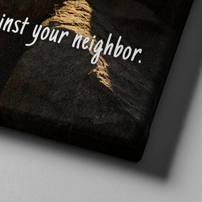 Sunset Sunrise At Mount Sinai & 10 Commandments Canvas Wall Art