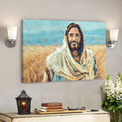 Sweet is the Peace Canvas - Religious Canvas Painting - Jesus Canvas Poster - Jesus Wall Art - Christian Canvas Prints - Christian Gift - Ciaocustom