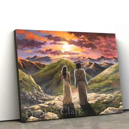 Take Heart Christian Art Limited - Canvas Pictures - Jesus Canvas Art - Christian Wall Art
