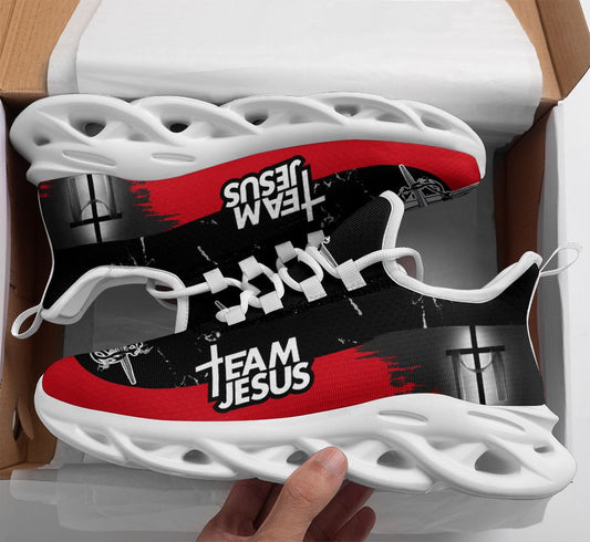 Team Jesus Yezy Running Sneakers Max Soul Shoes - Christian Shoes For Men And Women