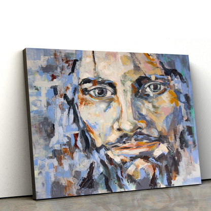 Tears In Heaven Canvas Wall Art - Jesus Picture - Christian Wall Decor