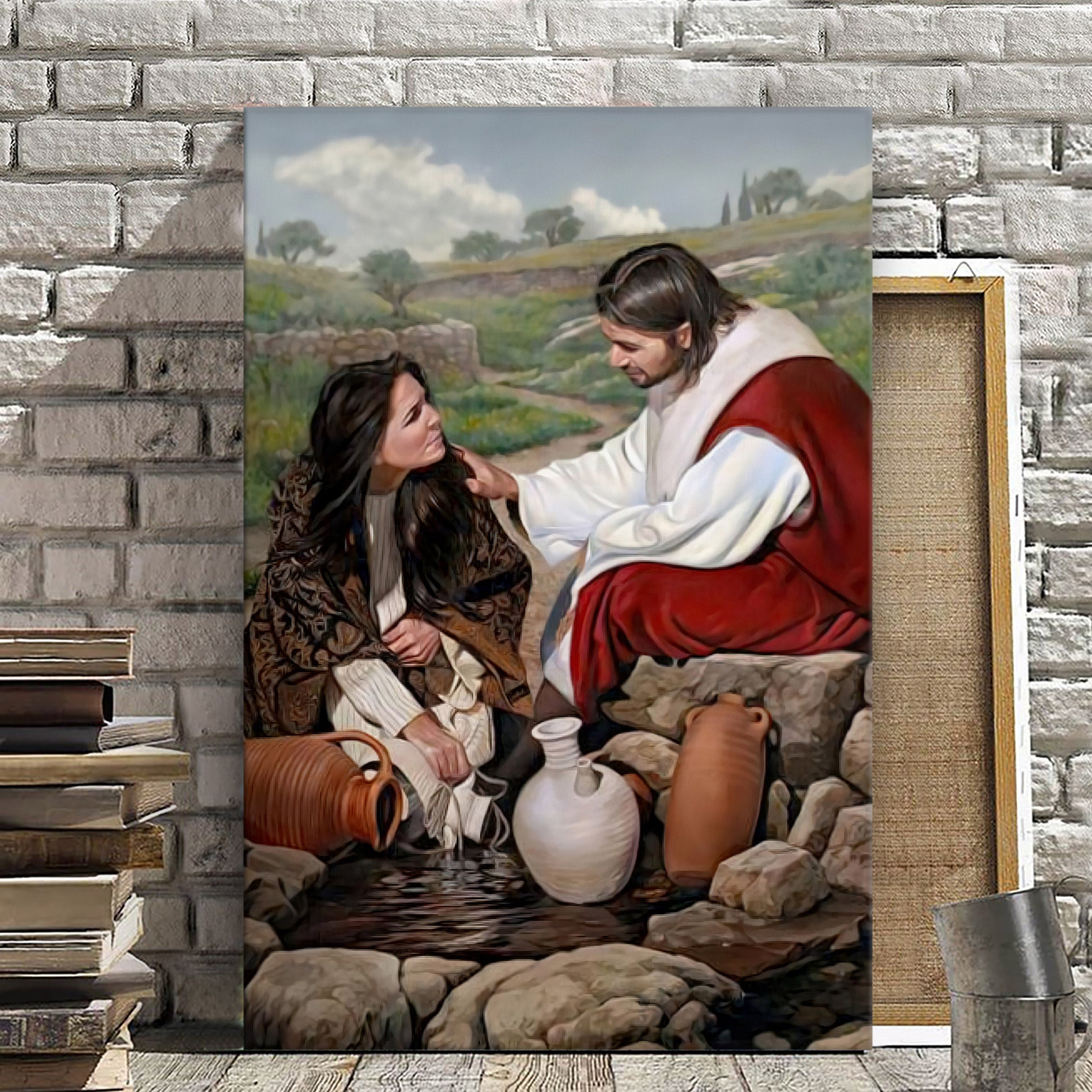 Jesus Wall Art - Christian Canvas Prints - Faith Canvas - Gift For Christian - Ciaocustom