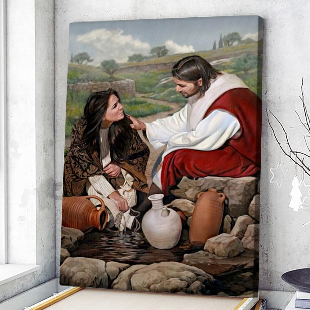 Jesus Wall Art - Christian Canvas Prints - Faith Canvas - Gift For Christian - Ciaocustom