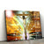 Tempered Glass Handmade Crystals Wall Art Cross Wall - Canvas Picture - Jesus Canvas Pictures - Christian Wall Art