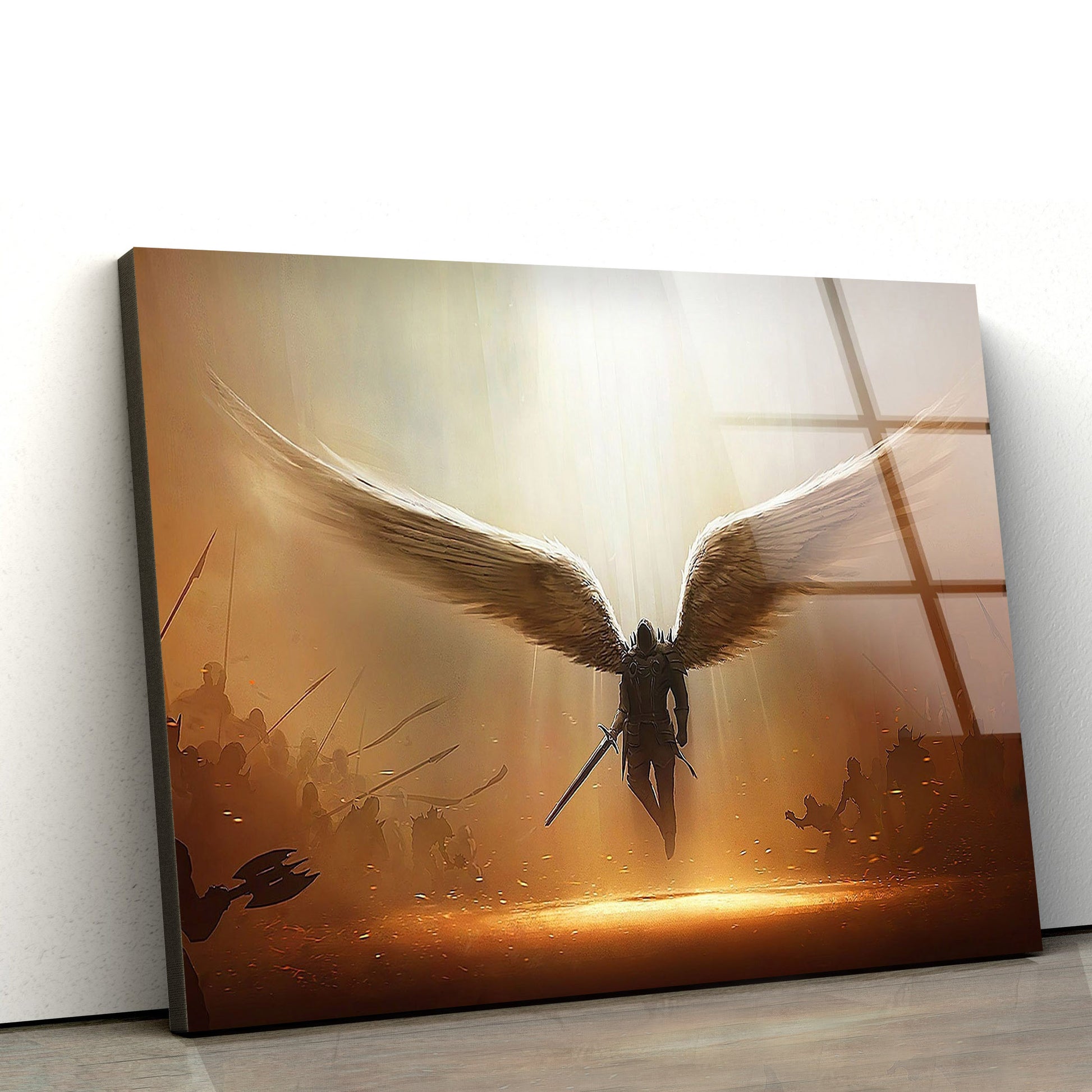 Tempered Glass Wall Art Wall Decor - Canvas Pictures - Jesus Canvas Art - Christian Wall Art