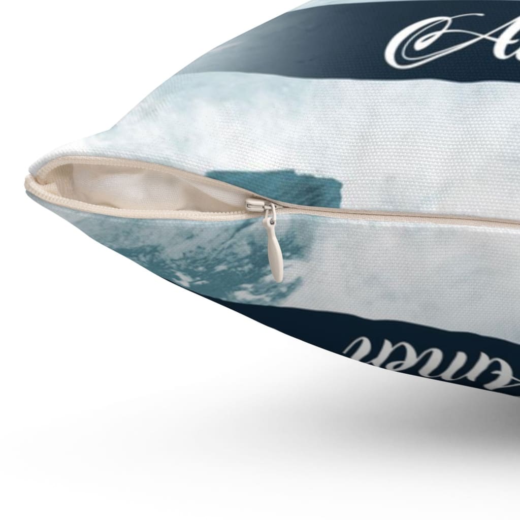 Thank You For The Food Before Us Christian Pillow