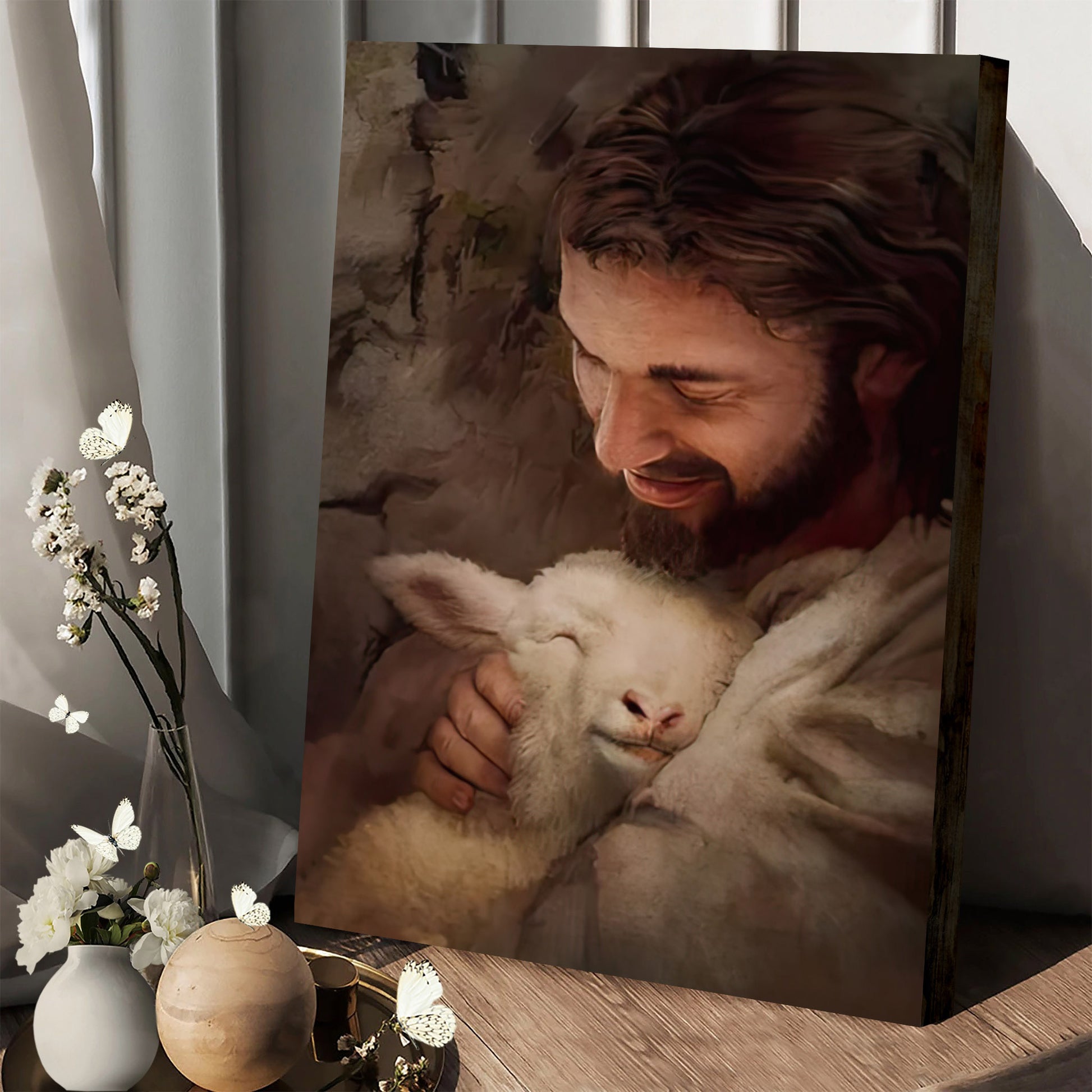 The Lord Is My Shepherd Wall Art - Jesus Canvas Posters - Ciaocustom