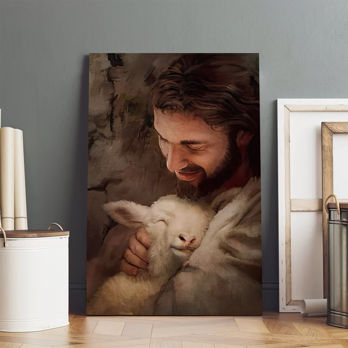The Lord Is My Shepherd Wall Art - Jesus Canvas Posters - Ciaocustom