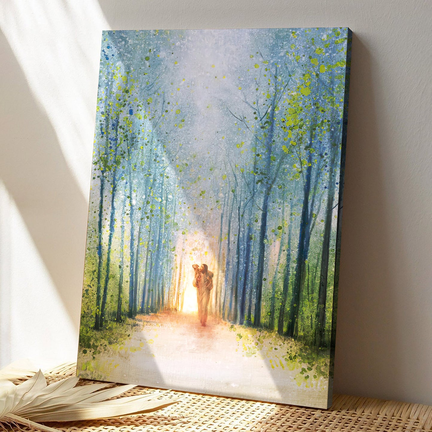The Shepherd's Path - Jesus Canvas - Jesus Wall Art - Christ Pictures - Christian Canvas Prints - Religious Poster - Gift For Christian - Ciaocustom