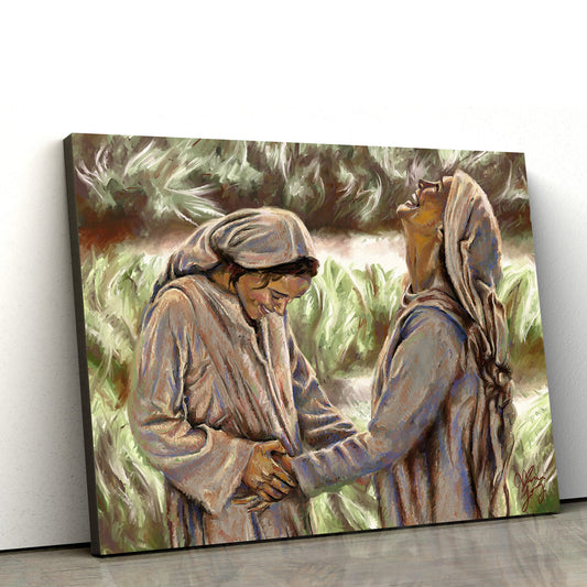 The Almighty Has Done Great Things For Me - Jesus Canvas Pictures - Christian Wall Art