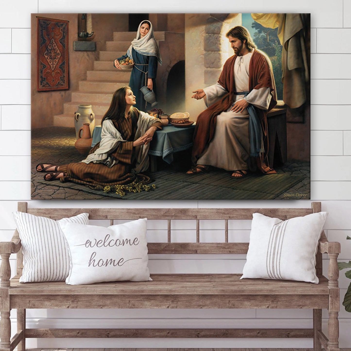 The Better Part Canvas Picture - Jesus Christ Canvas Art - Christian Wall Art