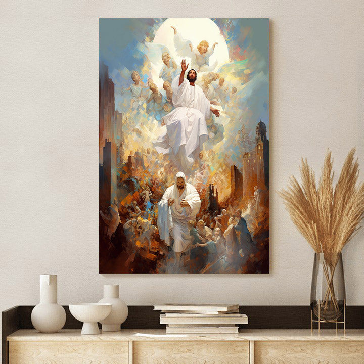 The Birth Of Jesus By James Corleone - Canvas Pictures - Jesus Christ Canvas - Christian Wall Art