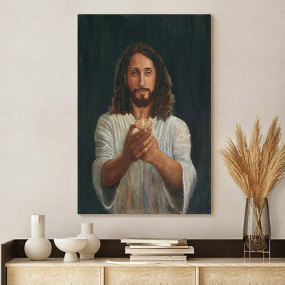 The Bridegroom Canvas Picture - Jesus Christ Canvas Art - Christian Wall Canvas