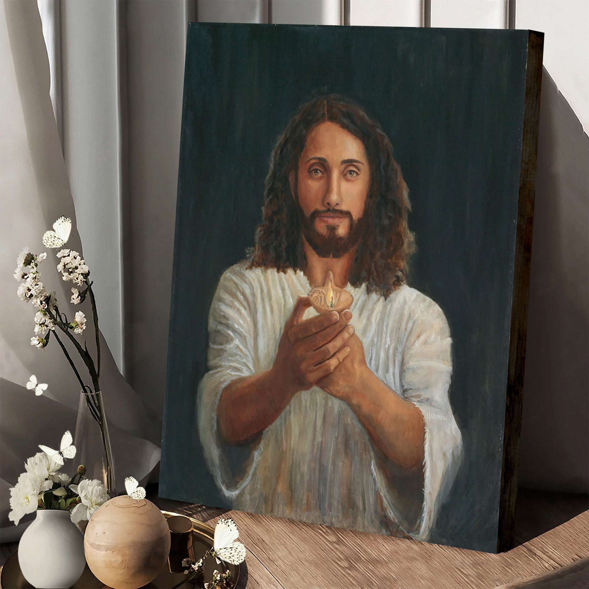 The Bridegroom Canvas Picture - Jesus Christ Canvas Art - Christian Wall Canvas