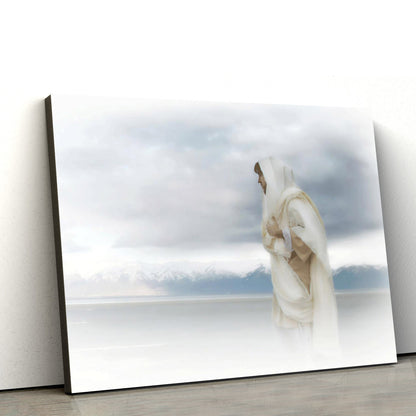 The Bridegroom Cometh Canvas Wall Art - Jesus Picture - Christian Wall Decor