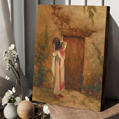 The Burden And Beauty Of Time Canvas Wall Art - Christan Wall Decor