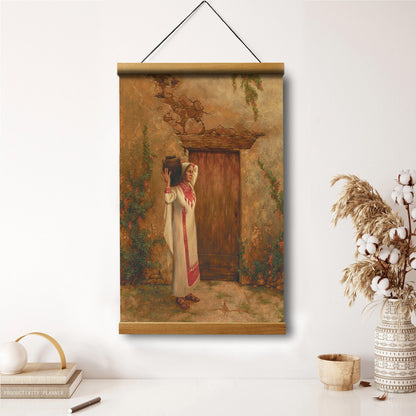 The Burden And Beauty Of Time Hanging Canvas Wall Art - Christan Wall Decor - Religious Canvas