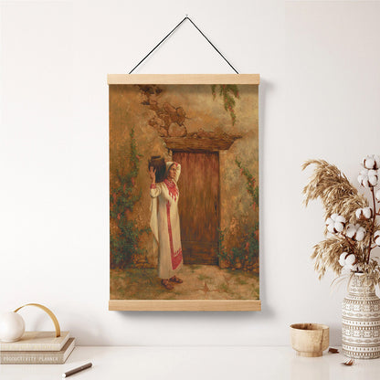 The Burden And Beauty Of Time Hanging Canvas Wall Art - Christan Wall Decor - Religious Canvas