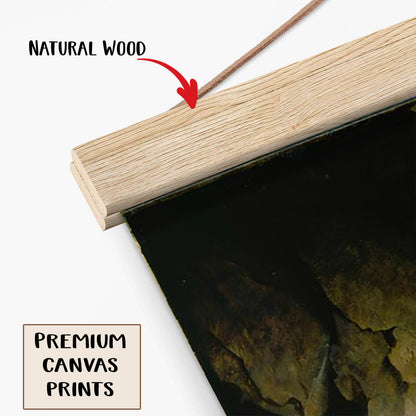 The Burial Of Jesus Hanging Canvas Wall Art - Christan Wall Decor - Religious Canvas