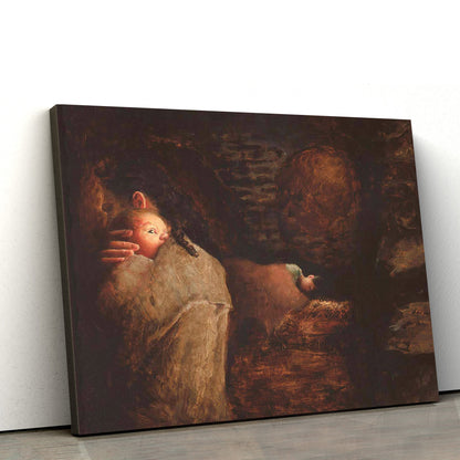 The Carpenter Canvas Wall Art - Christian Wall Decor