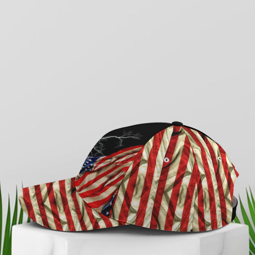 The Colors Don't Run Eagle America Flag