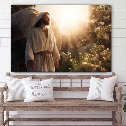 The Dawning Of A Brighter Day - Jesus Canvas Pictures - Christian Wall Art