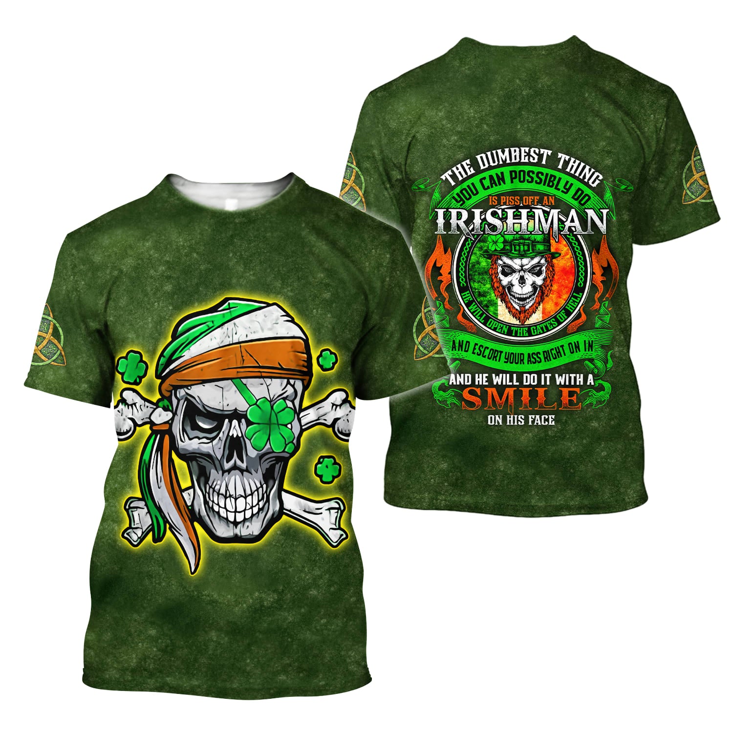 The Dumbest Thing You Can Possibly 3d T Shirt - Irish St Patrick Day Shirt 3d Print - St Patricks Day 3D Shirts for Men & Women
