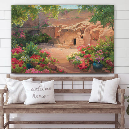 The Empty Tomb Canvas Picture - Jesus Christ Canvas Art - Christian Wall Art