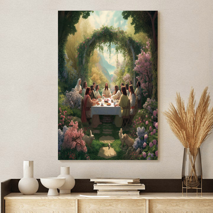 The Final Meal Of Jesus Christ - Jesus Canvas Pictures - Christian Wall Art