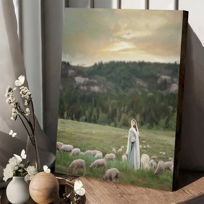 The Fold Canvas Picture - Jesus Christ Canvas Art - Christian Wall Canvas