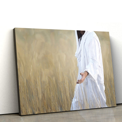The Gatherer  Canvas Picture - Jesus Christ Canvas Art - Christian Wall Art