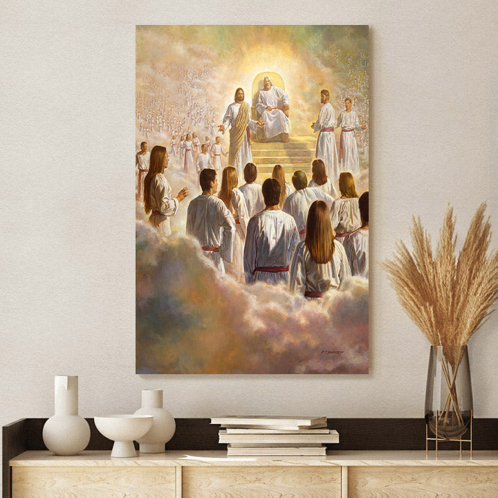 The Grand Council Canvas Wall Art - Jesus Canvas Pictures - Christian Canvas Wall Art