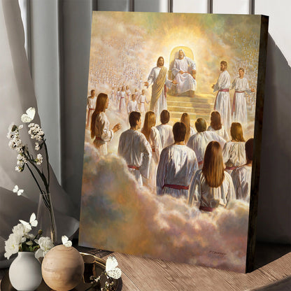 The Grand Council Canvas Wall Art - Jesus Canvas Pictures - Christian Canvas Wall Art