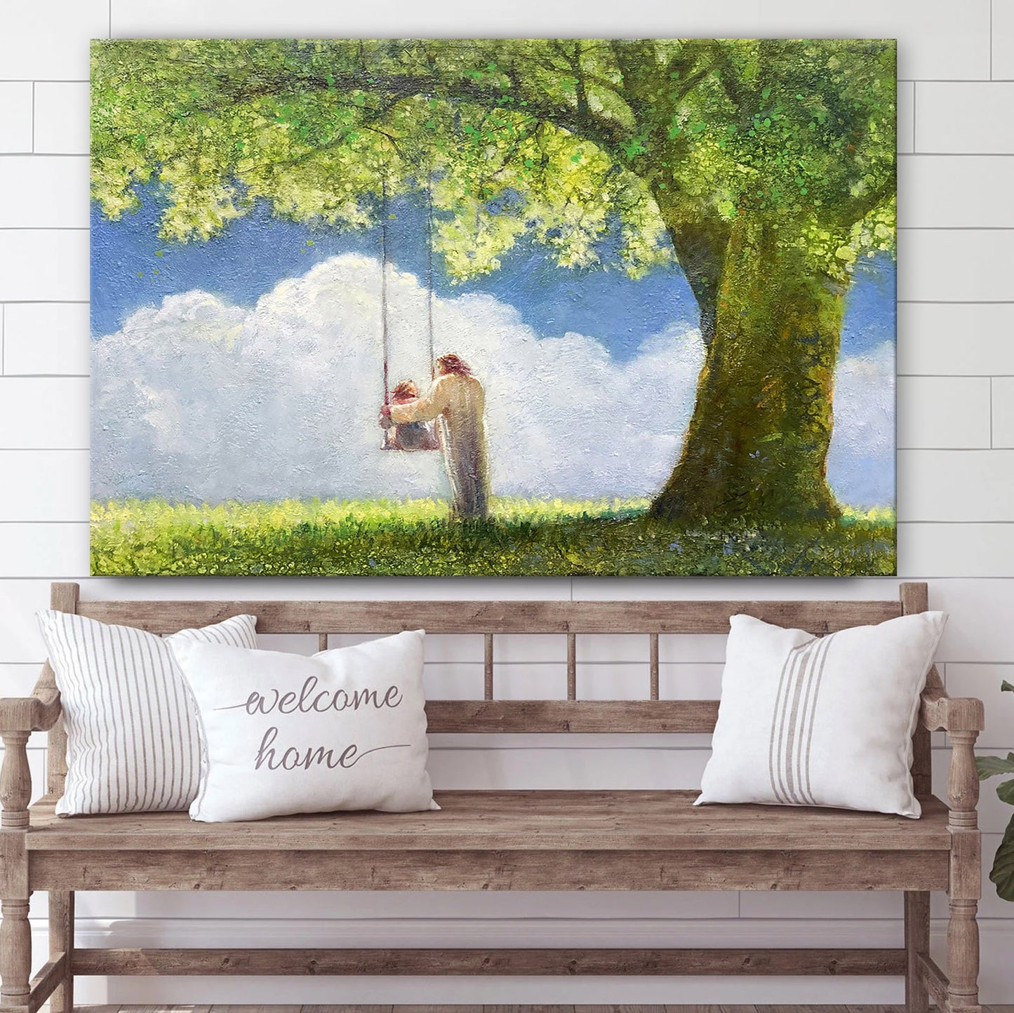 The Greatest In The Kingdom Of Heaven Canvas Wall Art - Christian Wall Decor