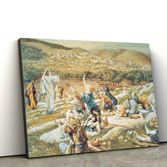 The Healing Of The Ten Lepers Canvas Wall Art - Christian Canvas Pictures - Religious Canvas Wall Art