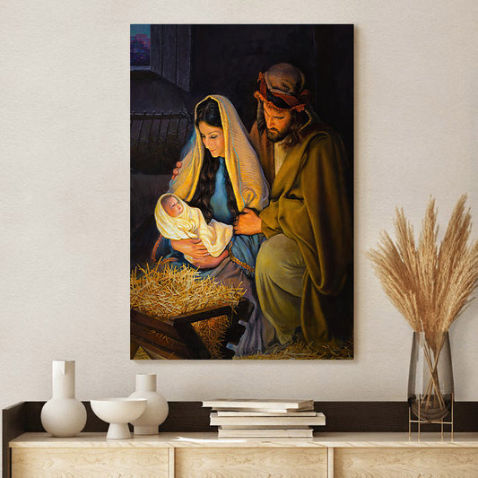 The Holy Family Greg Olsen Canvas Wall Art - Jesus Christ Canvas - Christian Wall Art