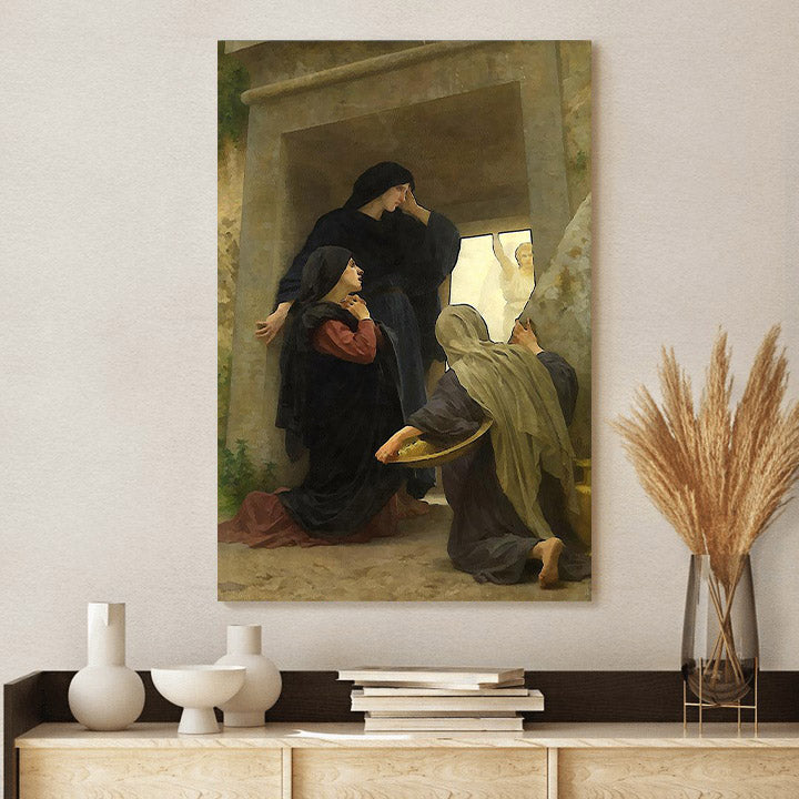 The Holy Women At The Tomb  Canvas Wall Art - Jesus Canvas Pictures - Christian Wall Art