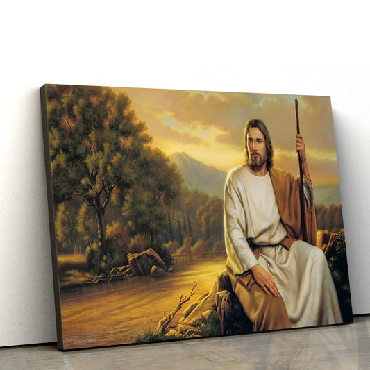 The Hope Of His Glory Jesus Picture - Jesus Canvas Wall Art - Christian Wall Art