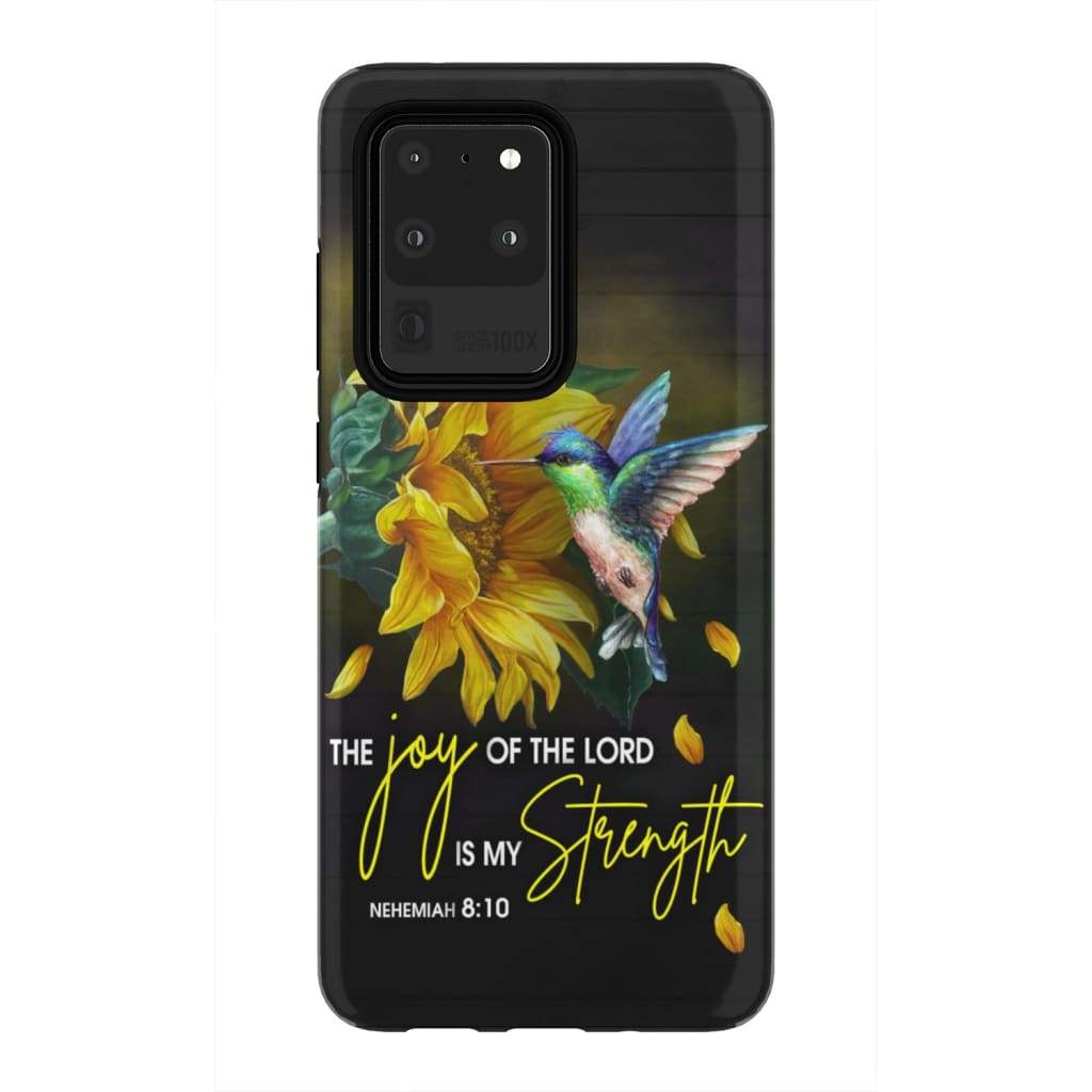 The Joy Of The Lord Is Your Strength Nehemiah 810 Phone Case - Inspirational Bible Scripture iPhone Cases