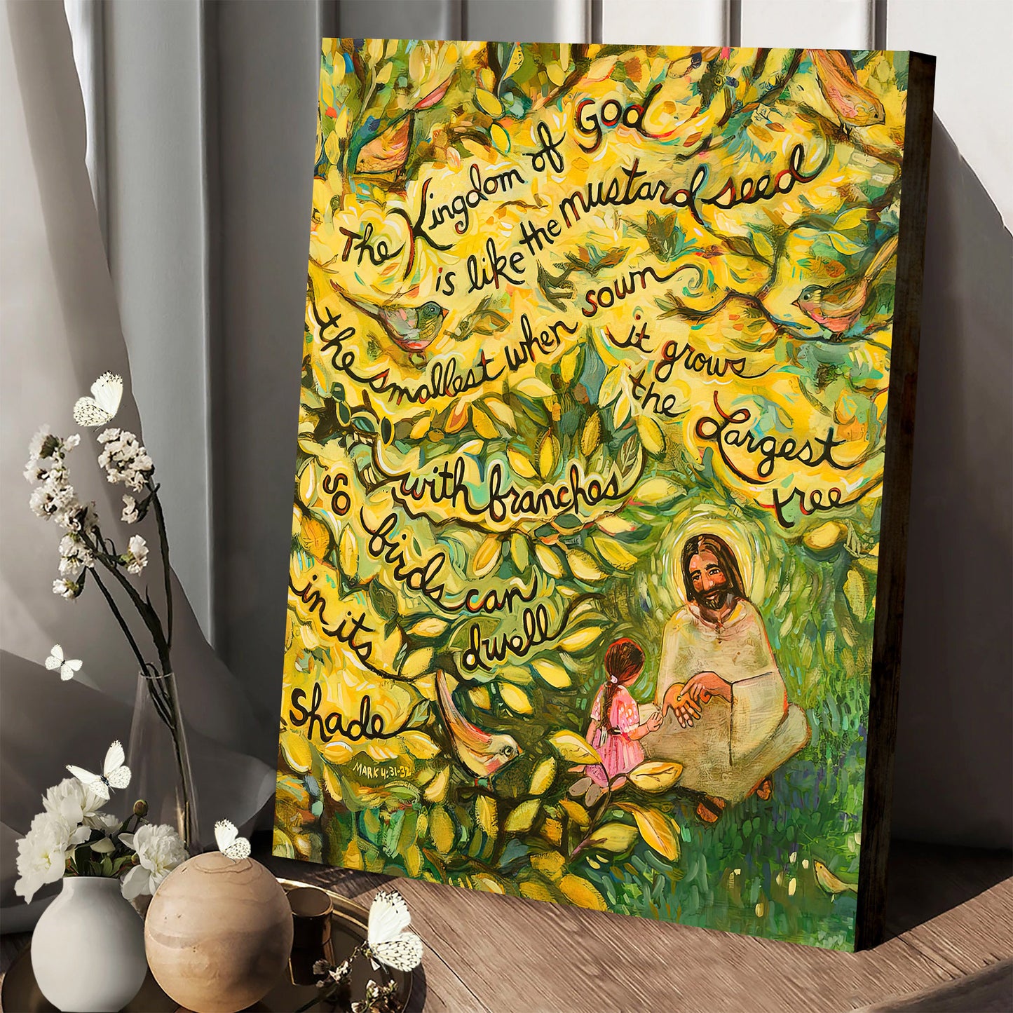 The Kingdom Of God Canvas Pictures - Jesus Canvas Painting - Christian Canvas Prints