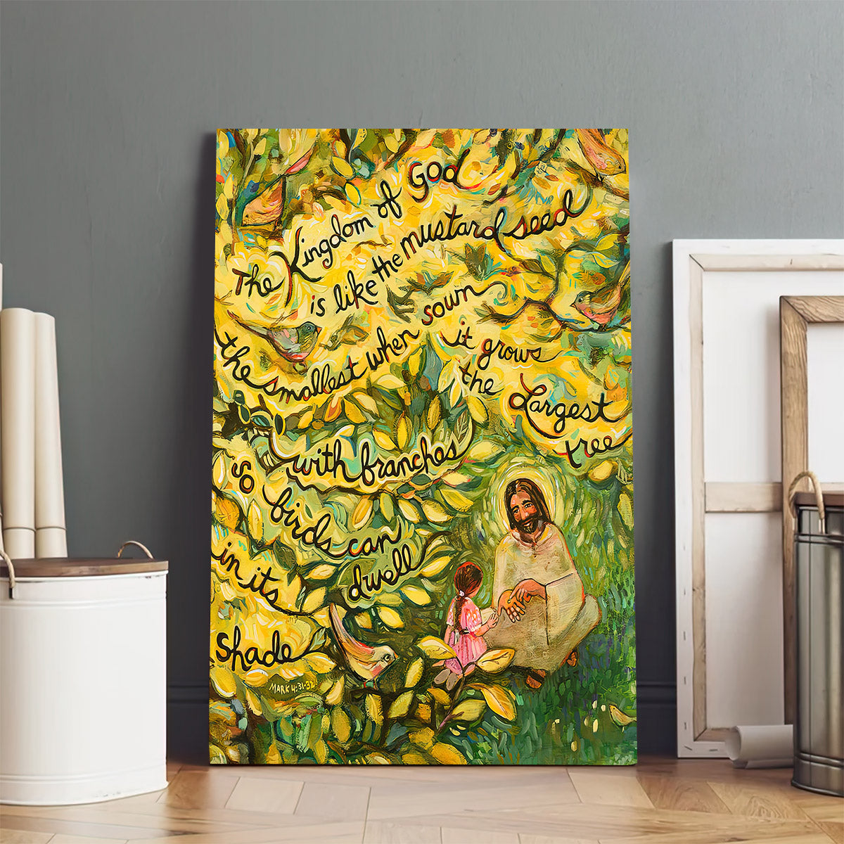 The Kingdom Of God Canvas Pictures - Jesus Canvas Painting - Christian Canvas Prints