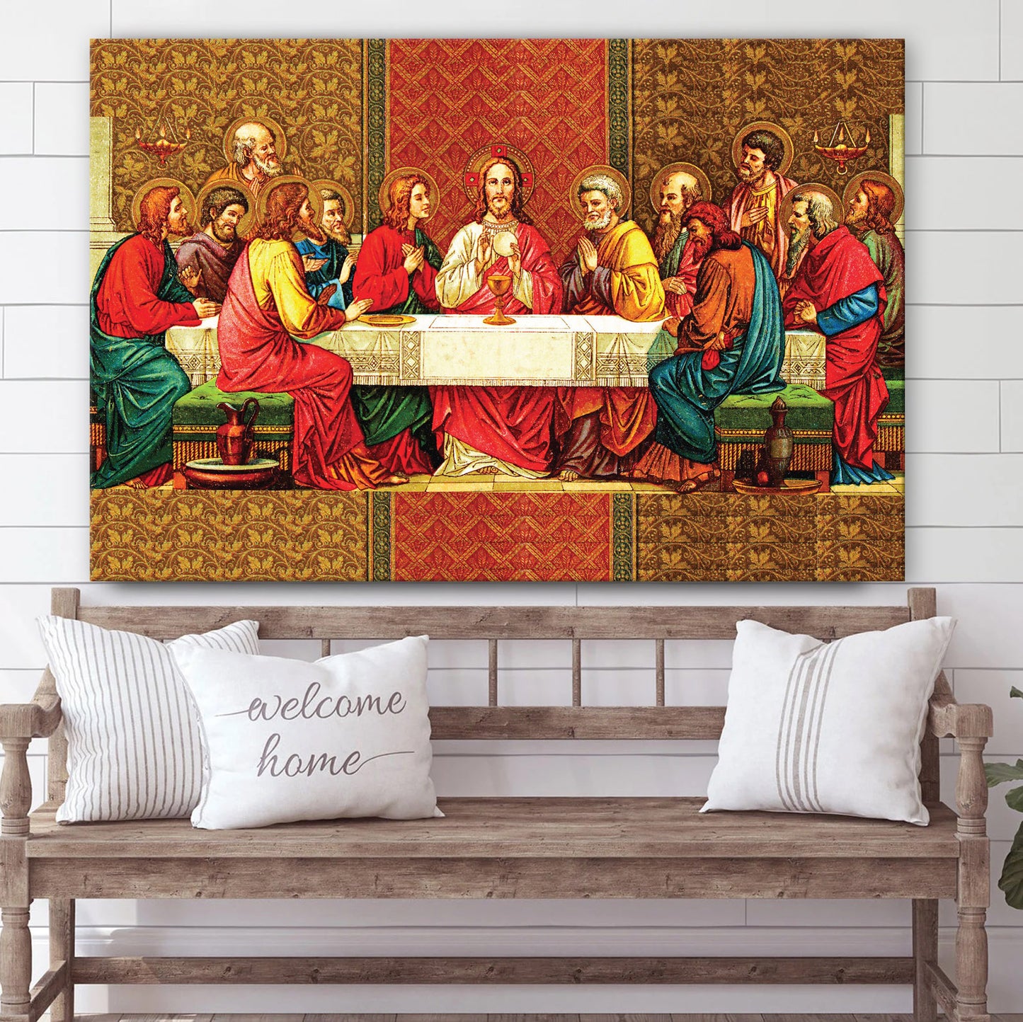 The Last Supper - Canvas Picture - Jesus Canvas Pictures - Christian Wall Art