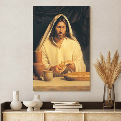 The Last Supper Canvas Wall Art - Jesus Canvas Pictures - Christian Canvas Wall Art