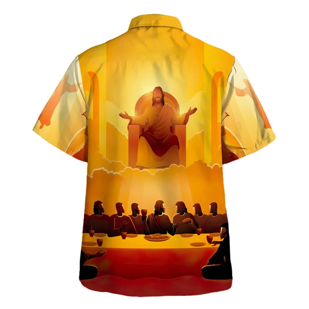 The Last Supper Hawaiian Shirt - Christian Hawaiian Shirt - Religious Hawaiian Shirts