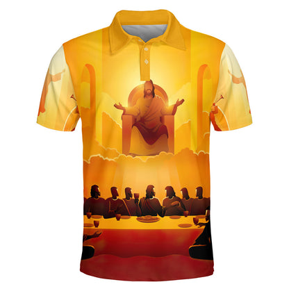 The Last Supper Polo Shirt - Christian Shirts & Shorts