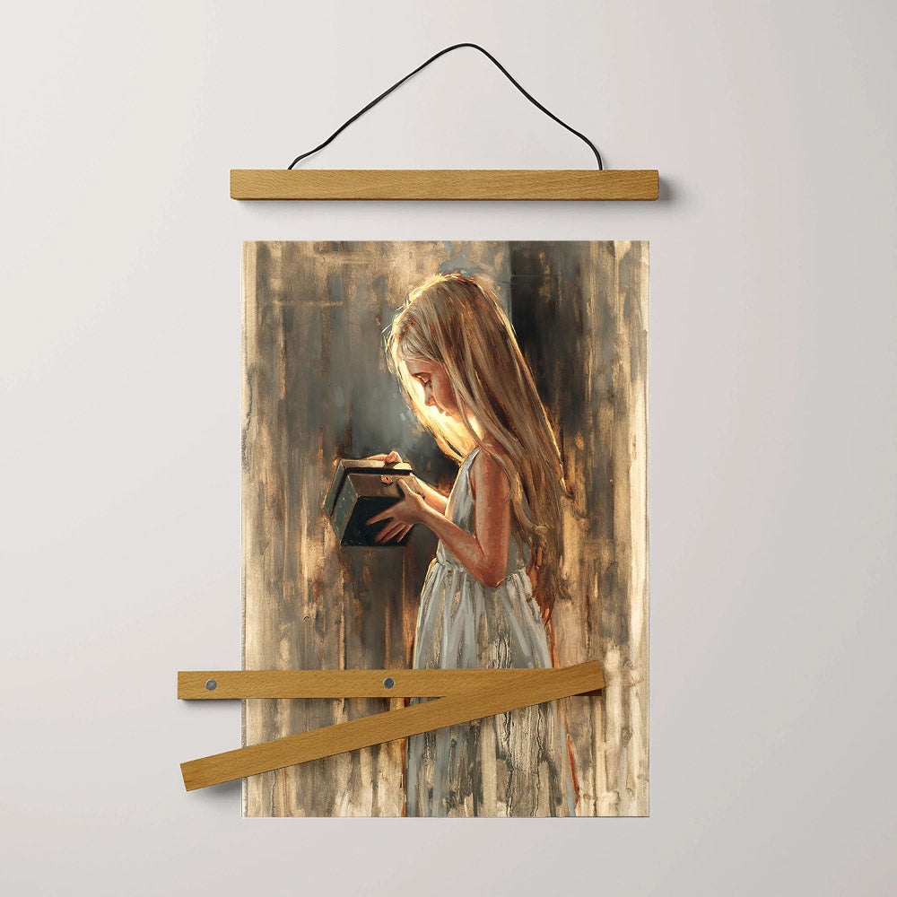 The Light Of Hope Hanging Canvas Wall Art - Gift For Mom - Religious Canvas