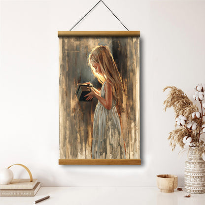 The Light Of Hope Hanging Canvas Wall Art - Gift For Mom - Religious Canvas