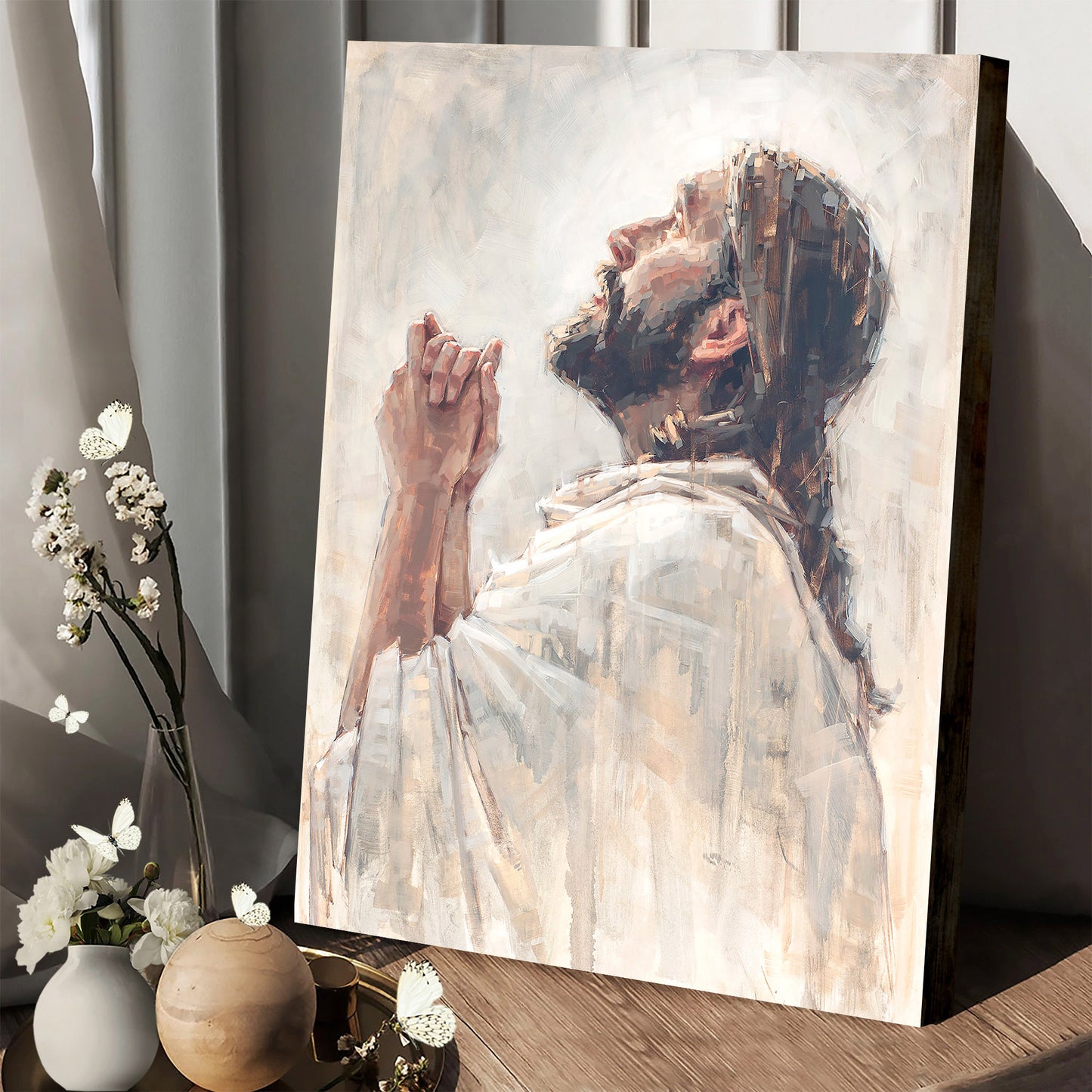 The Light Of Redemption Canvas Wall Art - Jesus Picture - Jesus Portrait Canvas