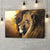 The Lion Of Judah Jesus Christ Wall Art Canvas, Lion And Jesus Picture - Religious Wall Decor